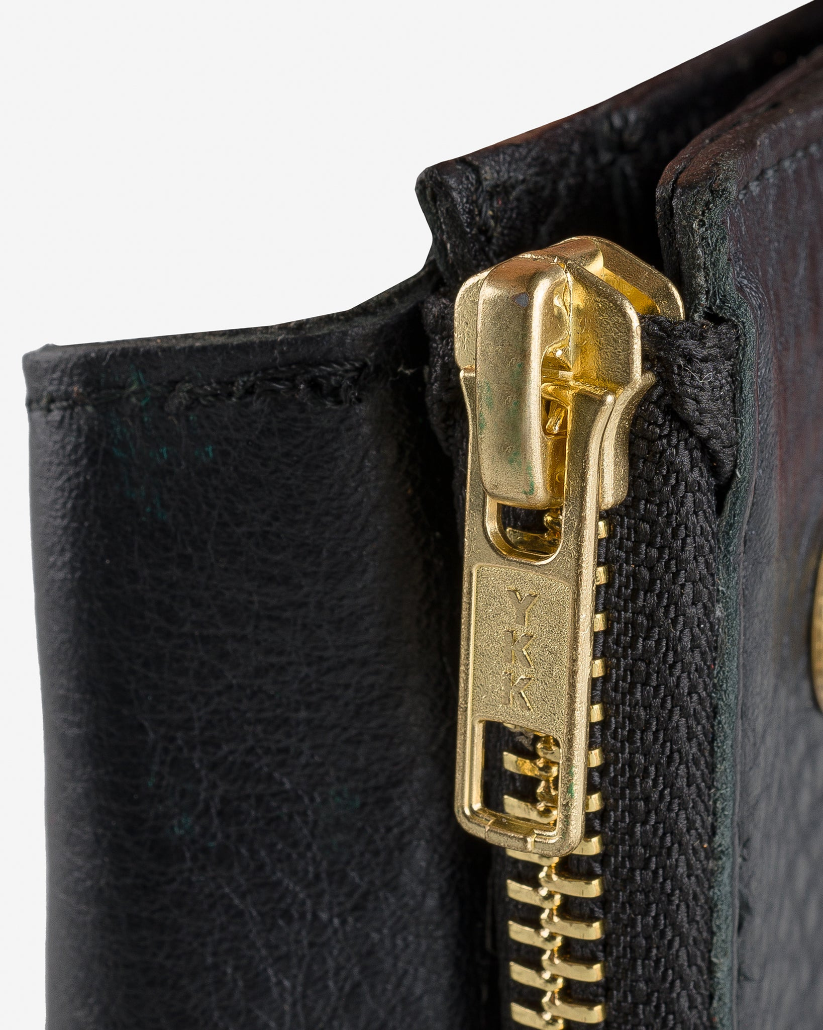 OGL-CONDOR-ZIP-TBLK OGL Condor Zip Wallet - Tumbled Black - 6
