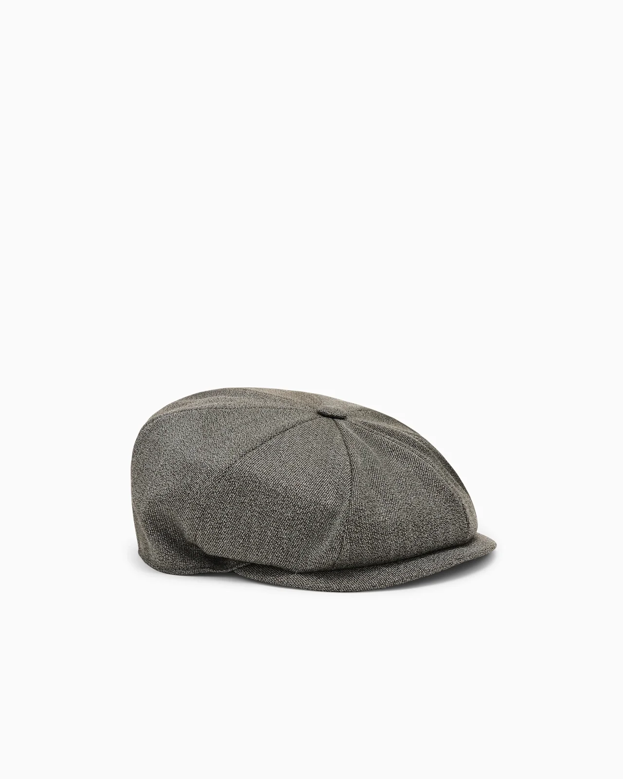 WOOL BERET WITH VISOR - 1