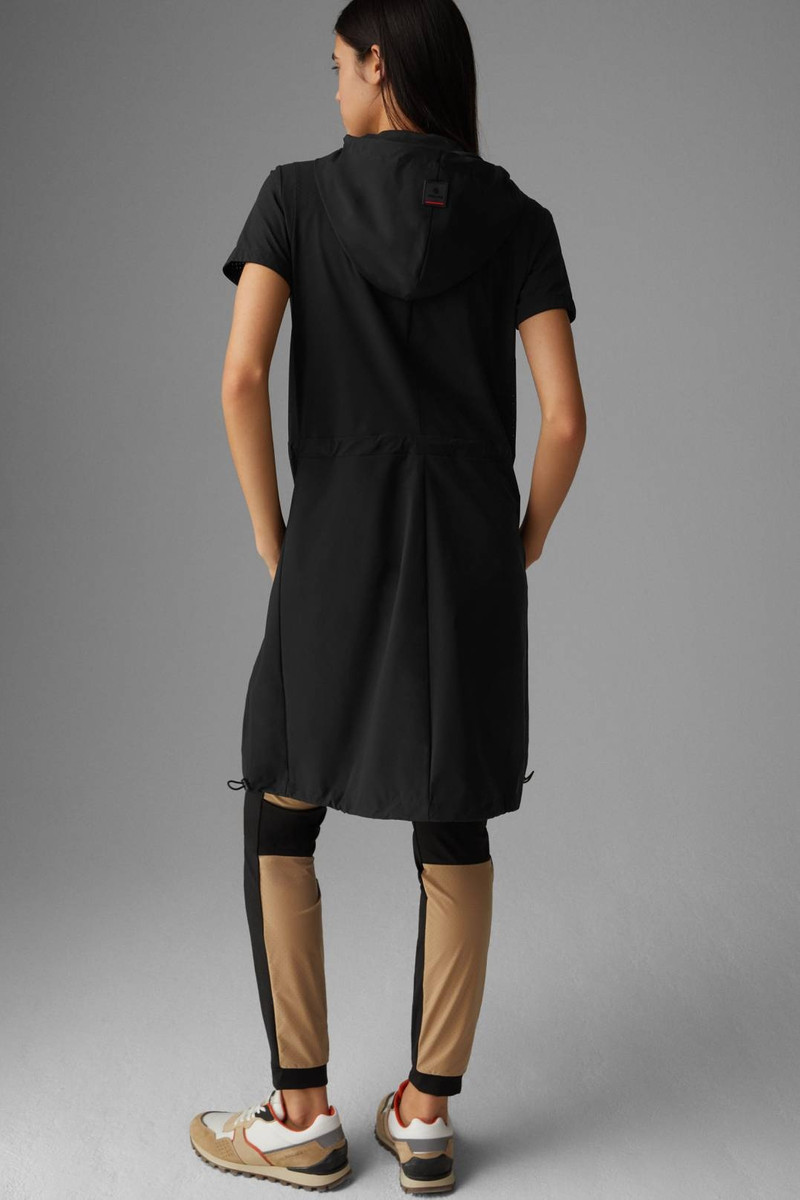 VALENTINA FUNCTIONAL DRESS IN BLACK 3