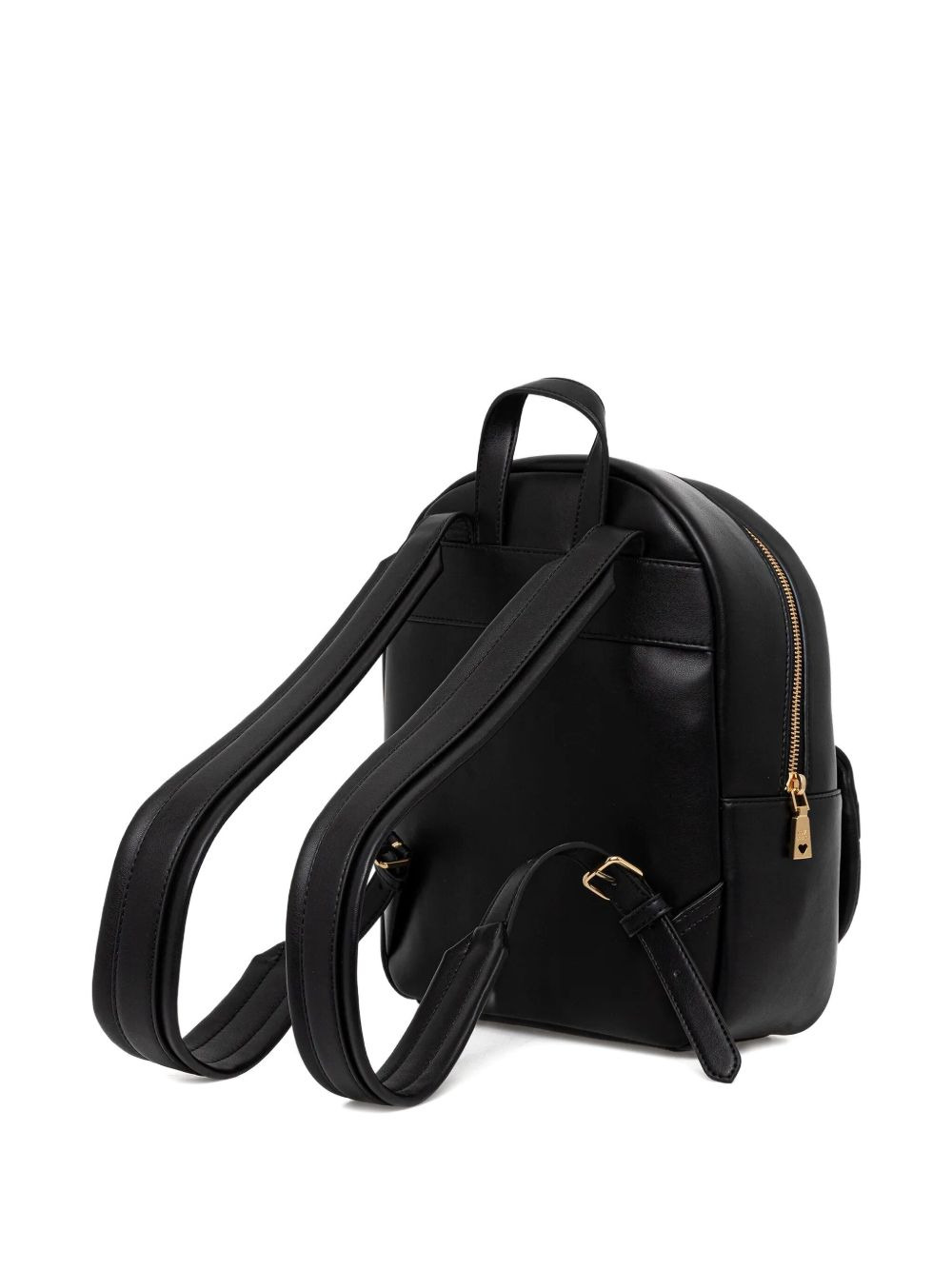 quilted logo-plaque backpack - 3