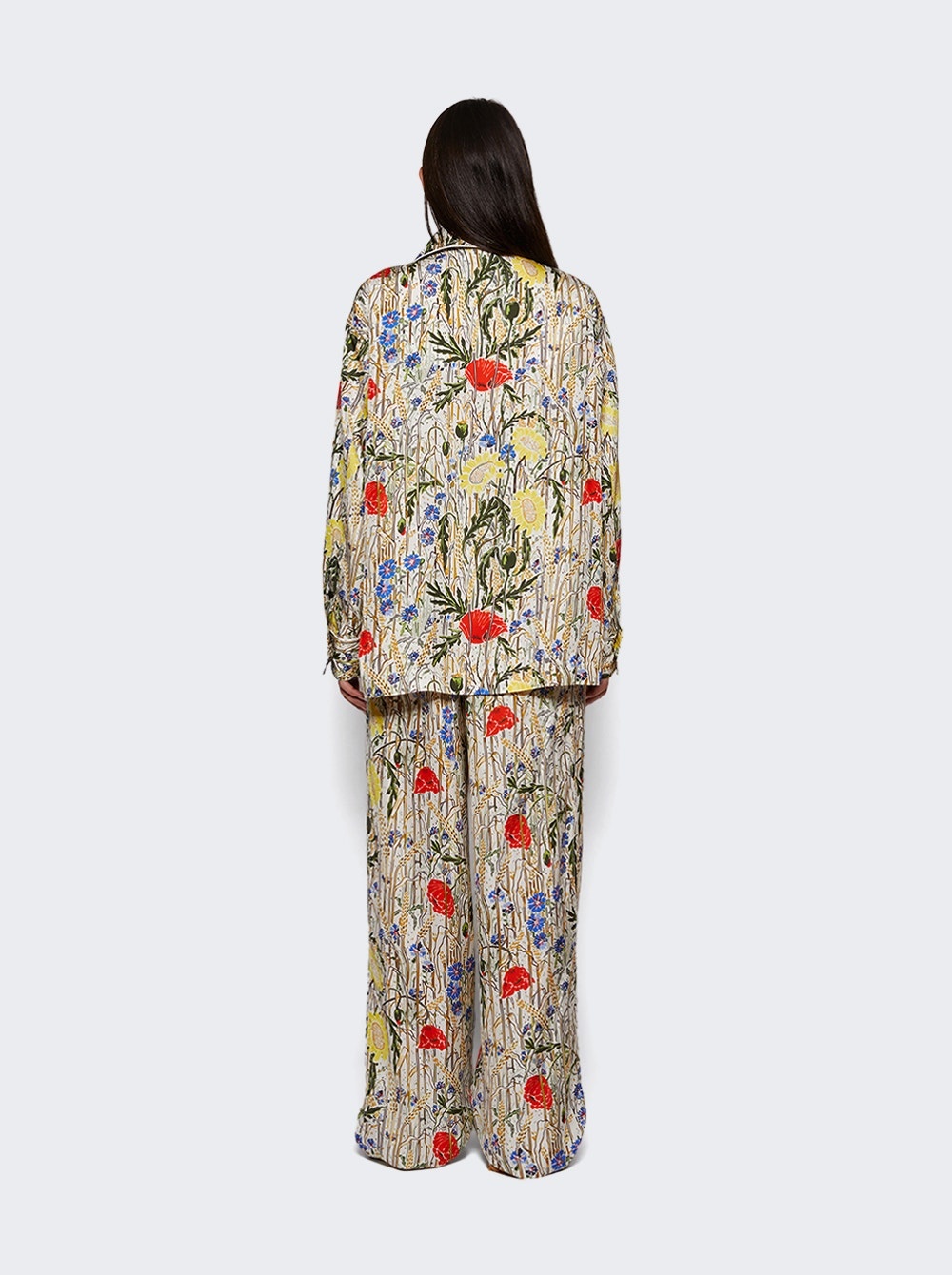 Pyjama Set Chalk Hibiscus Khai - 4