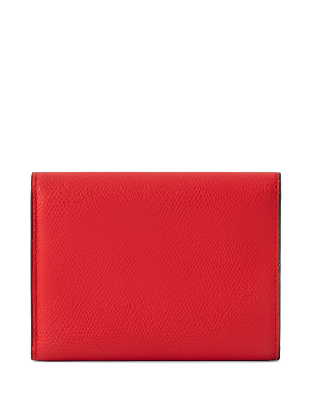 flap-closure leather wallet - 2