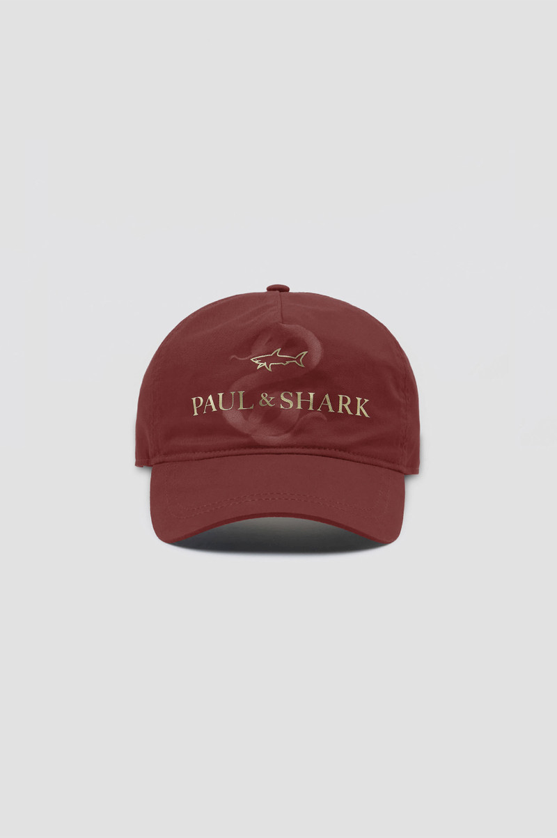 Paul & Shark COTTON BASEBALL CAP WITH PRINT outlook