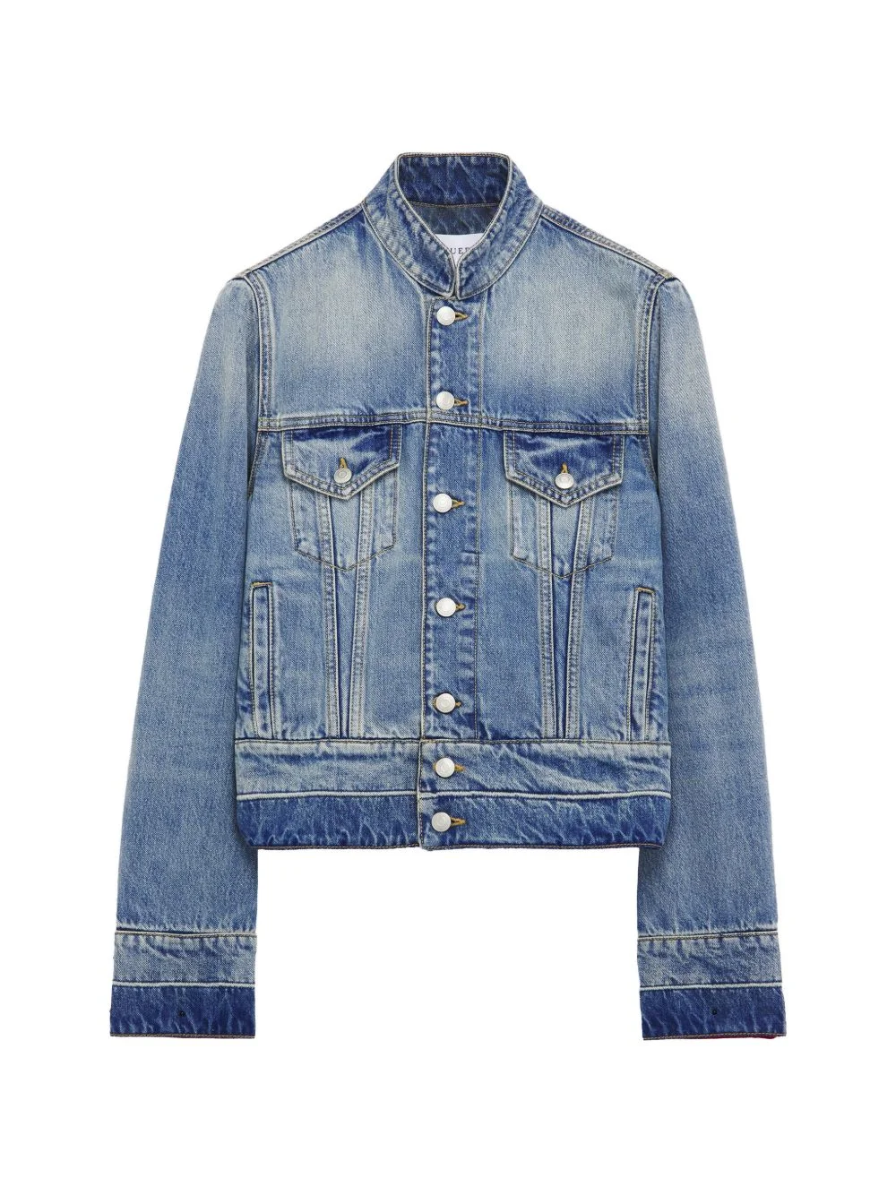 button denim jacket - 1