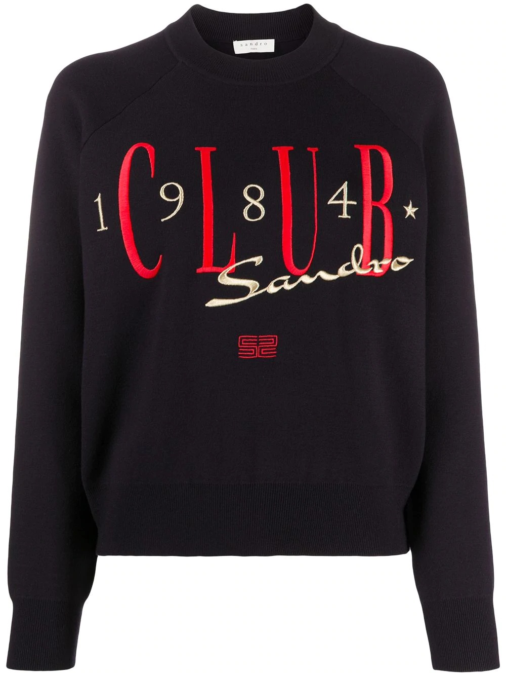 logo-print sweatshirt - 1