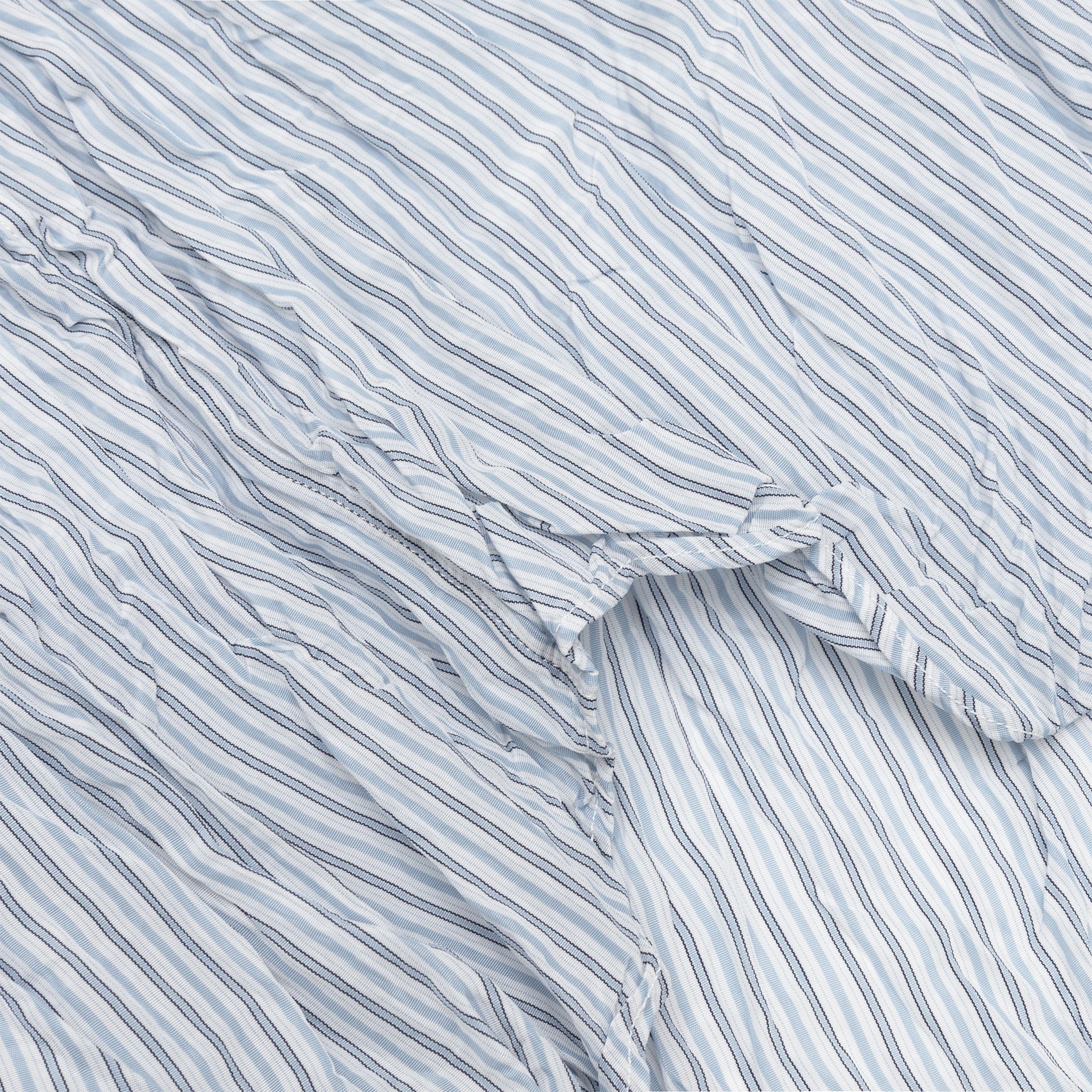 PALE BLUE STRIPED S/S SHIRT - 4