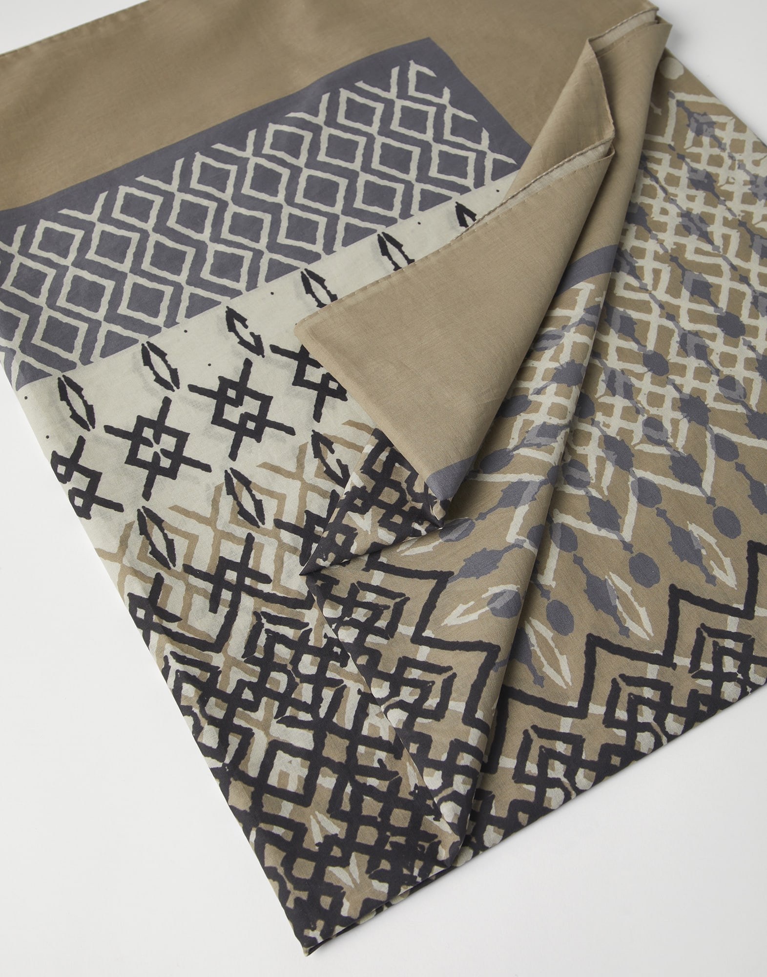 Ethnic print cotton pareo - 2