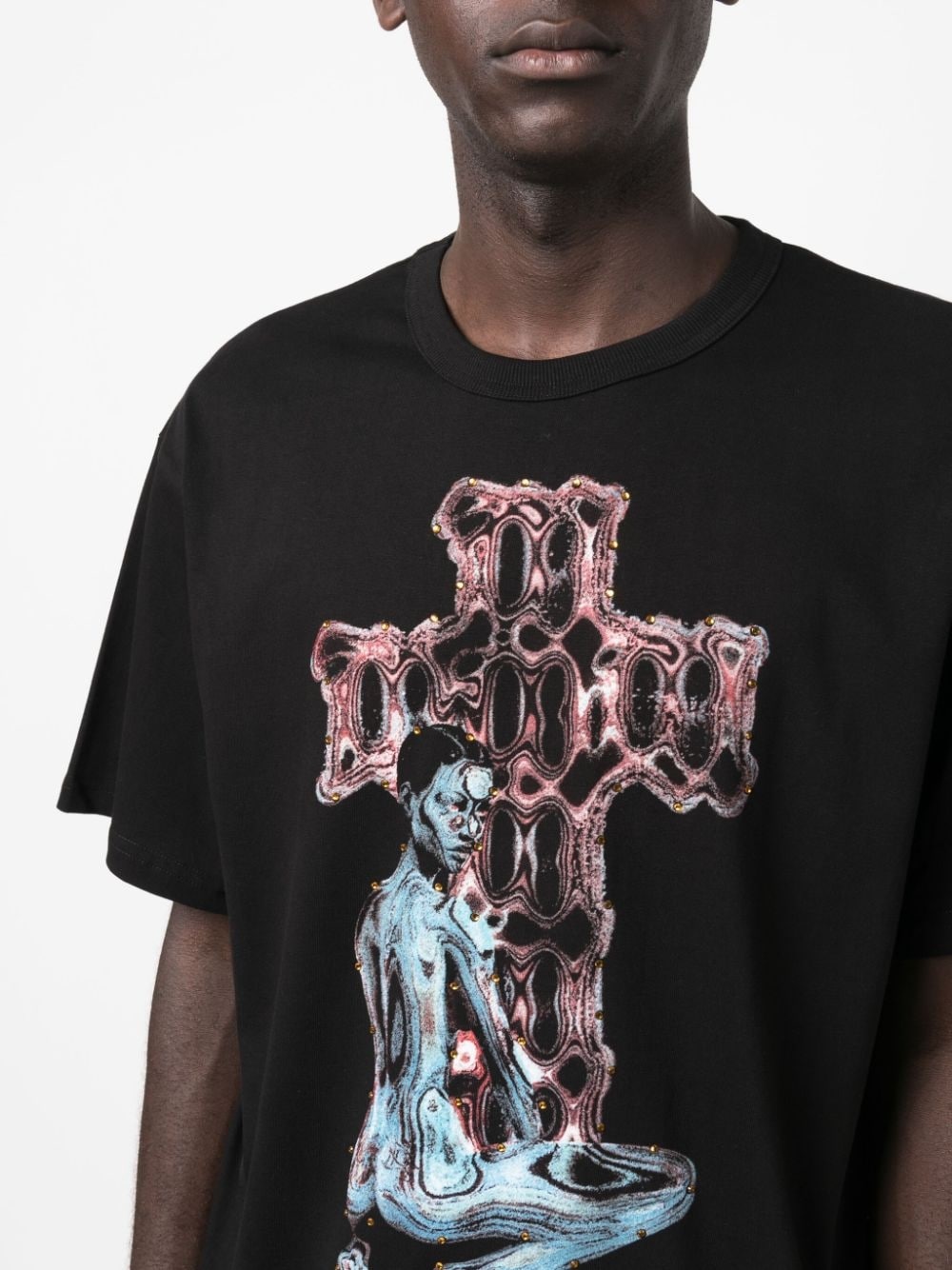graphic-print cotton T-shirt - 5