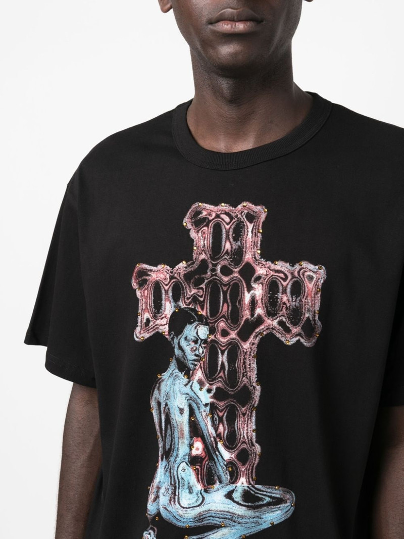 graphic-print cotton T-shirt 5