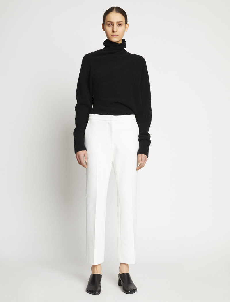 Fuzzy Boucle Twisted Sweater 3