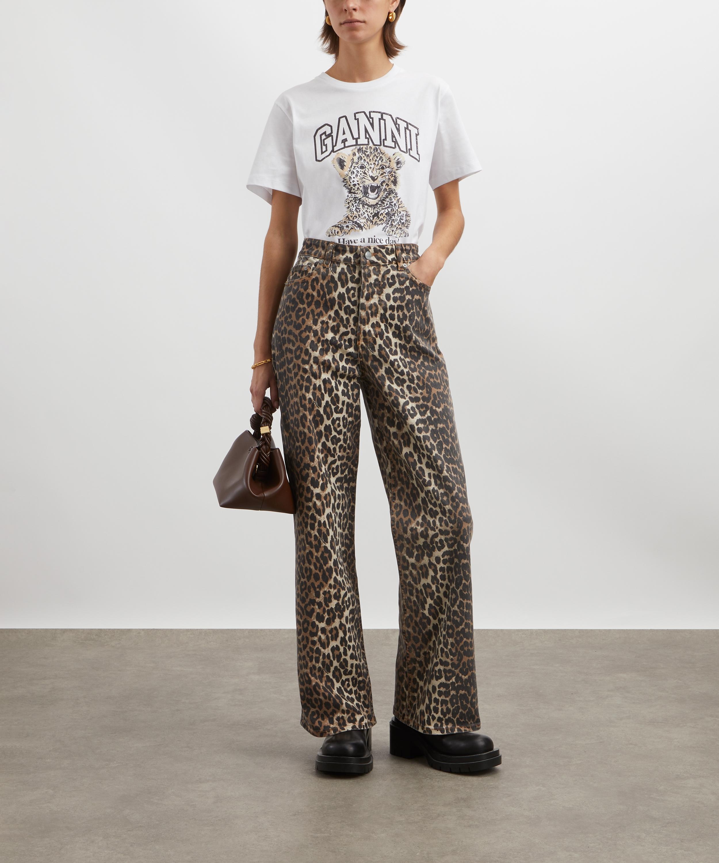 Leopard Printed Izey Jeans - 2
