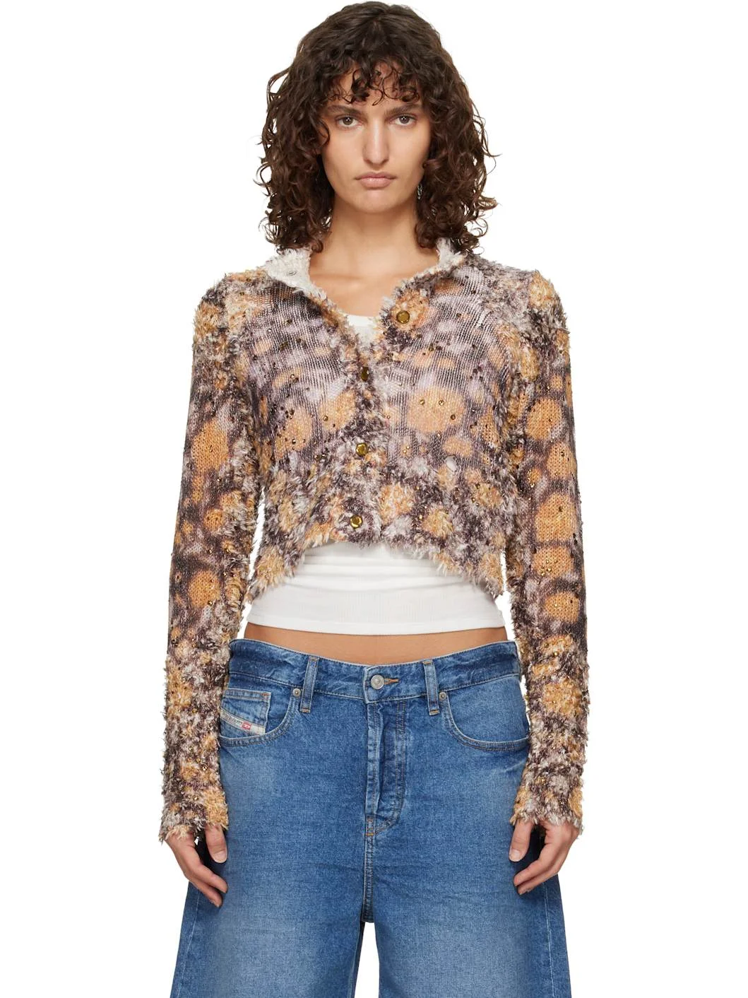 Multicolor M-Linnea Cardigan - 1