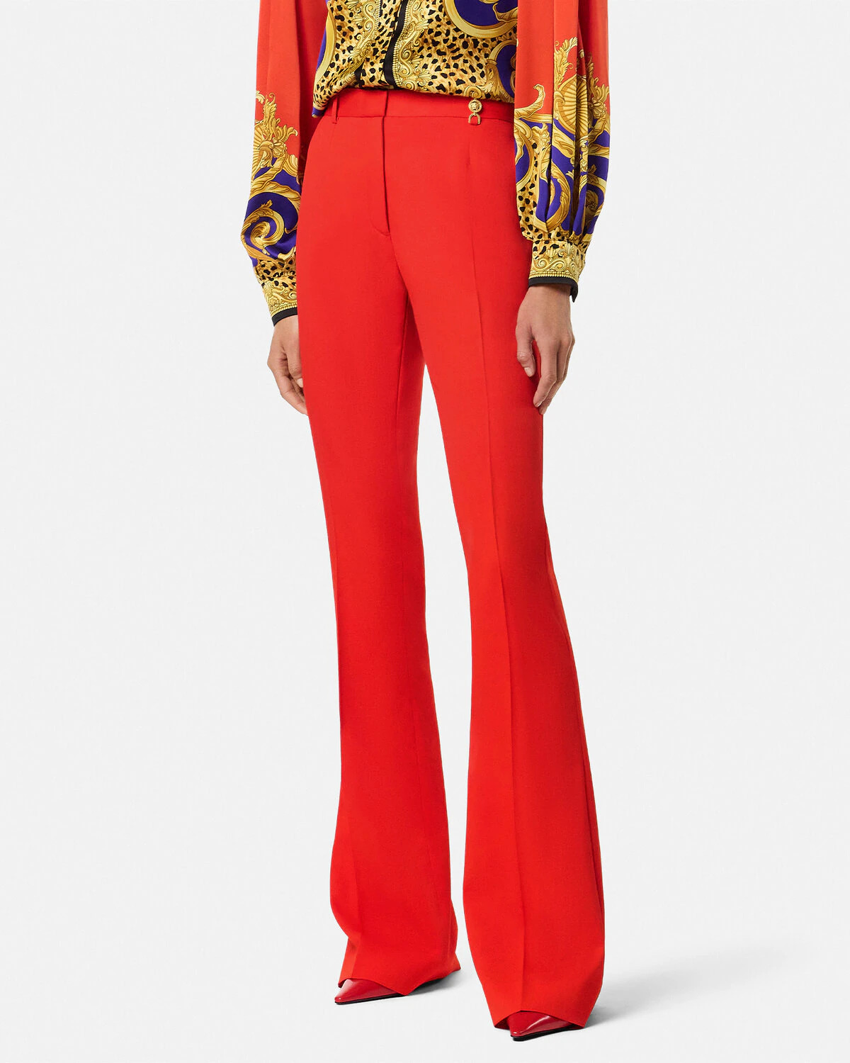 Wool DV Pants - 4