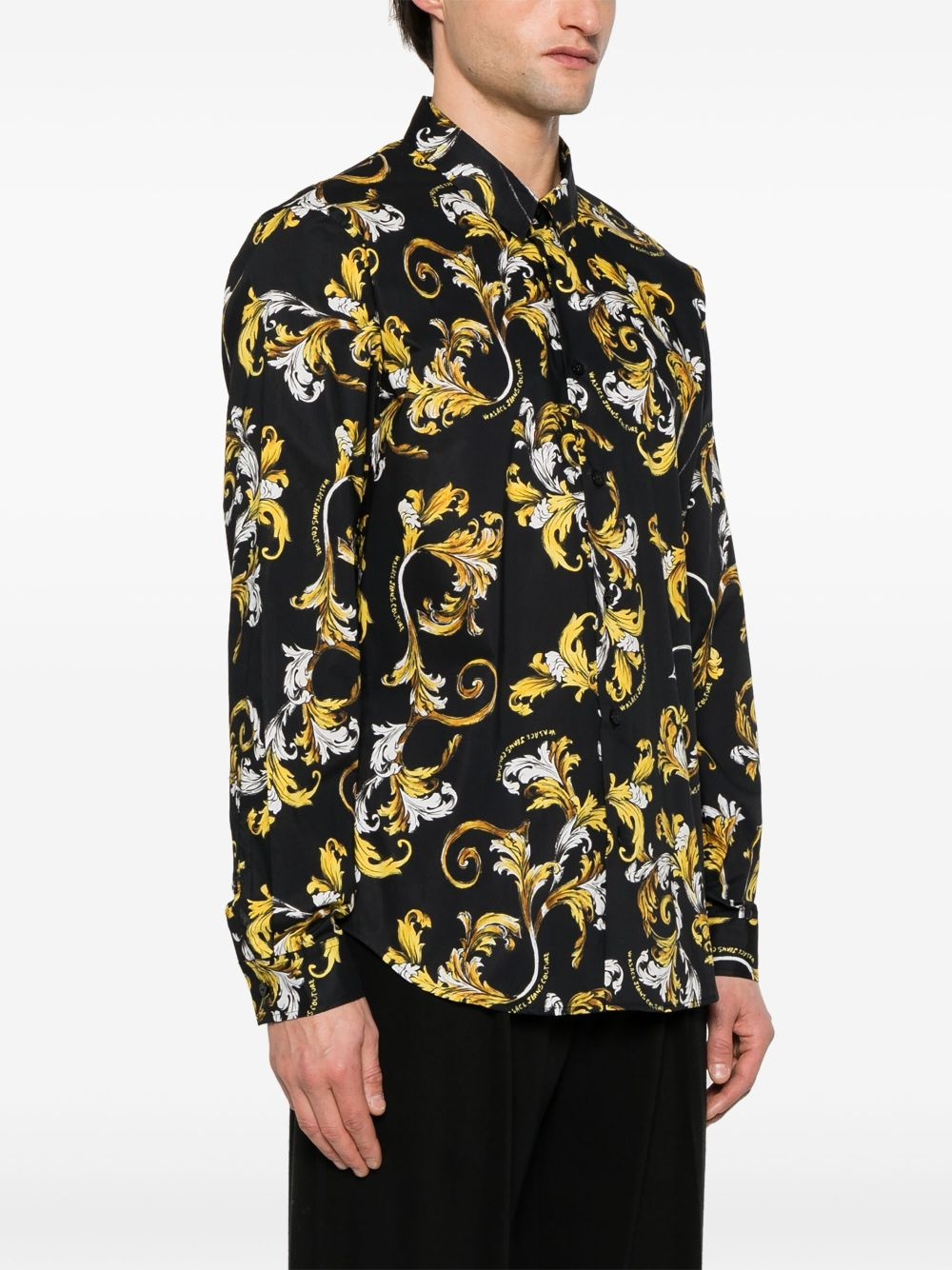 Barocco-print shirt - 3