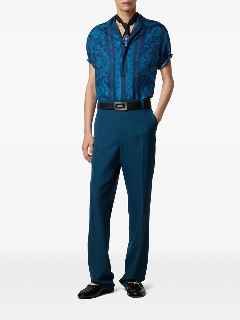 VERSACE Versace Barocco-print Short-sleeve Shirt outlook