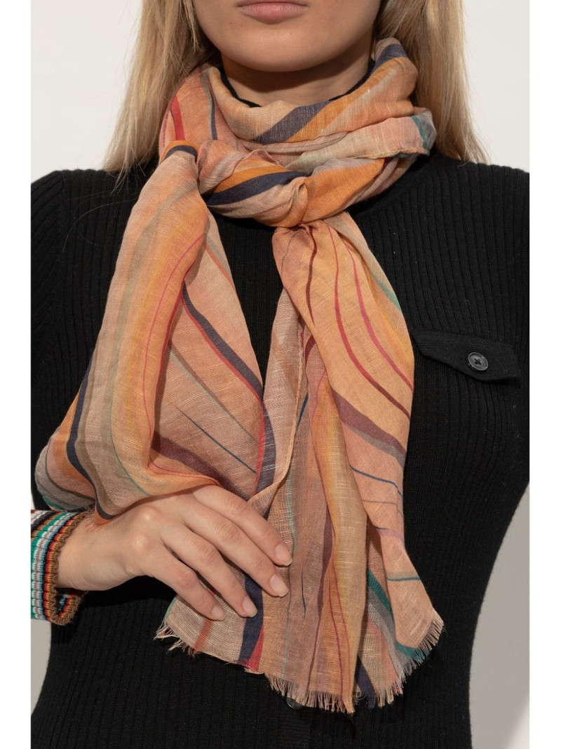 Paul Smith printed scarf outlook