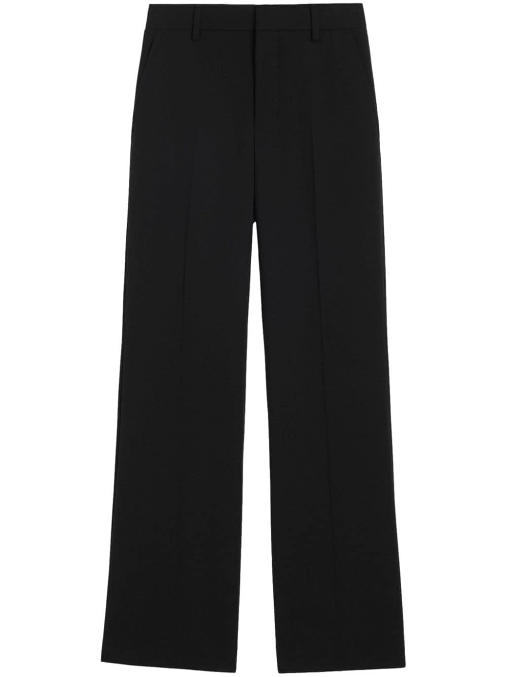 tailored high-rise flared trousers - 1
