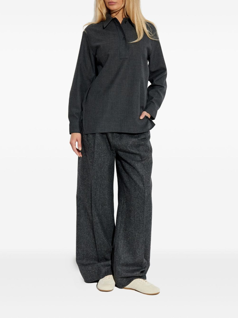 Studio Nicholson long-sleeve polo top outlook