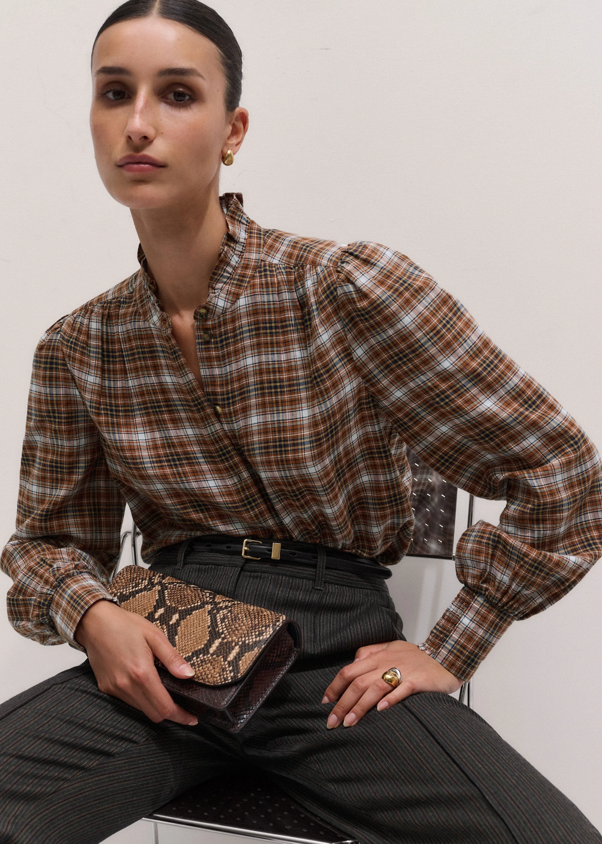 Straight Blouse - 1