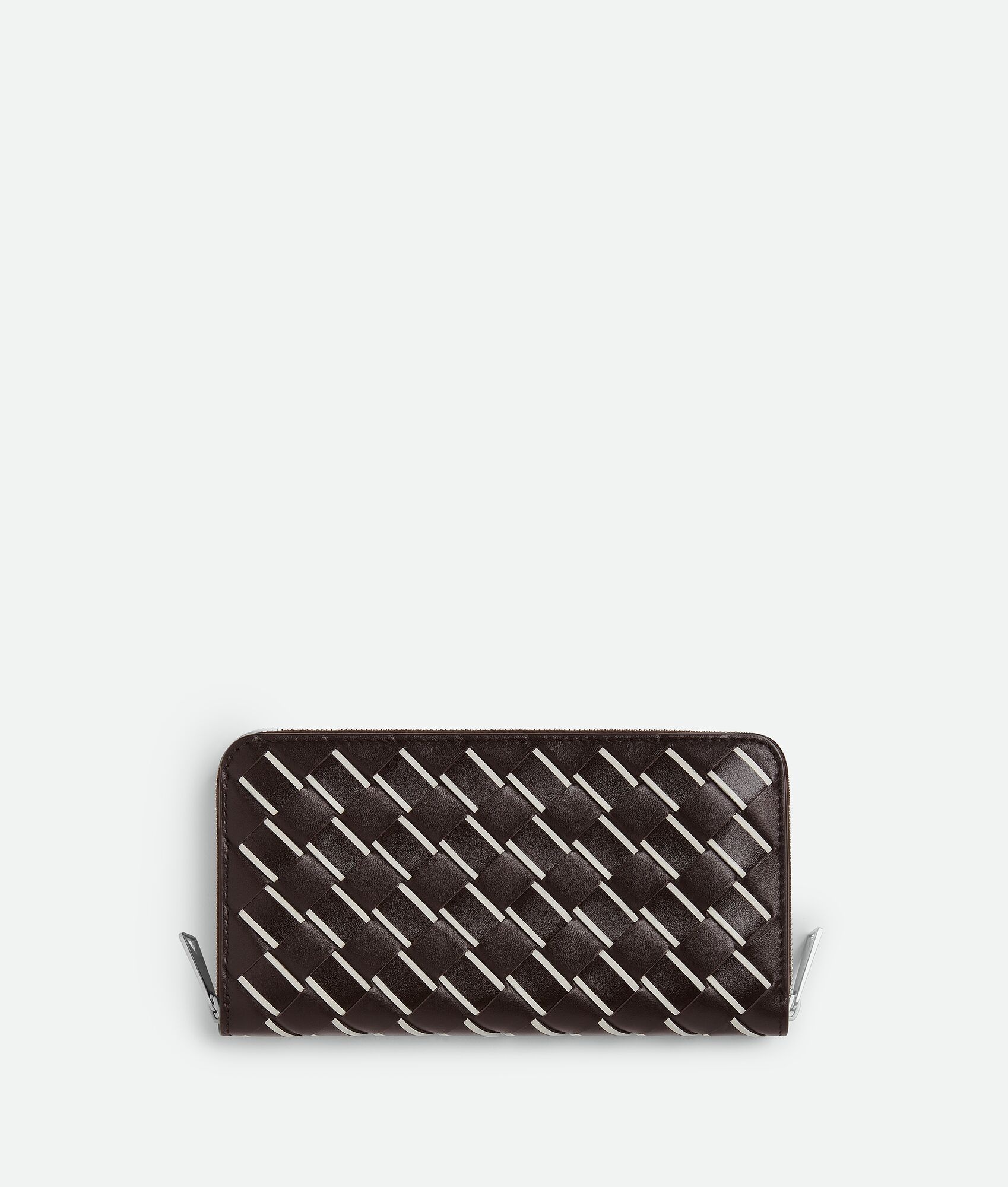 Intrecciato Zip Around Wallet - 4