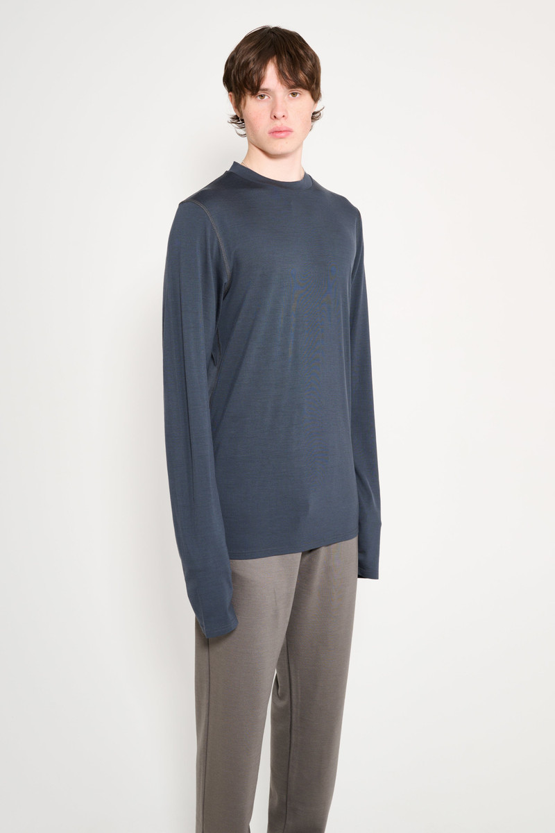 RIER RIER POLAR JERSEY ROUNDNECK PLOMBE outlook