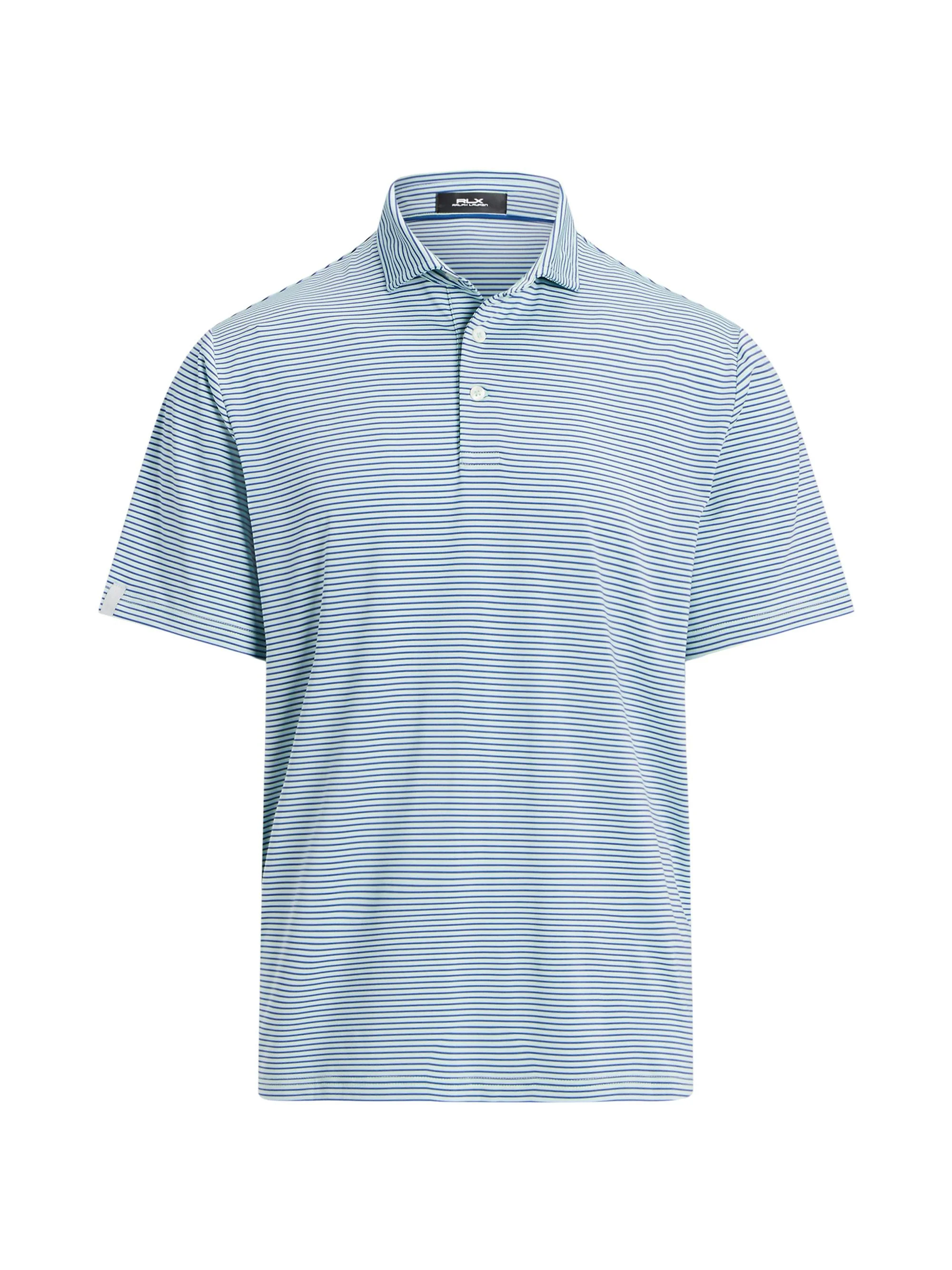 Men's Stretch-Jersey Polo Shirt - Pastel Mint Multi - 1