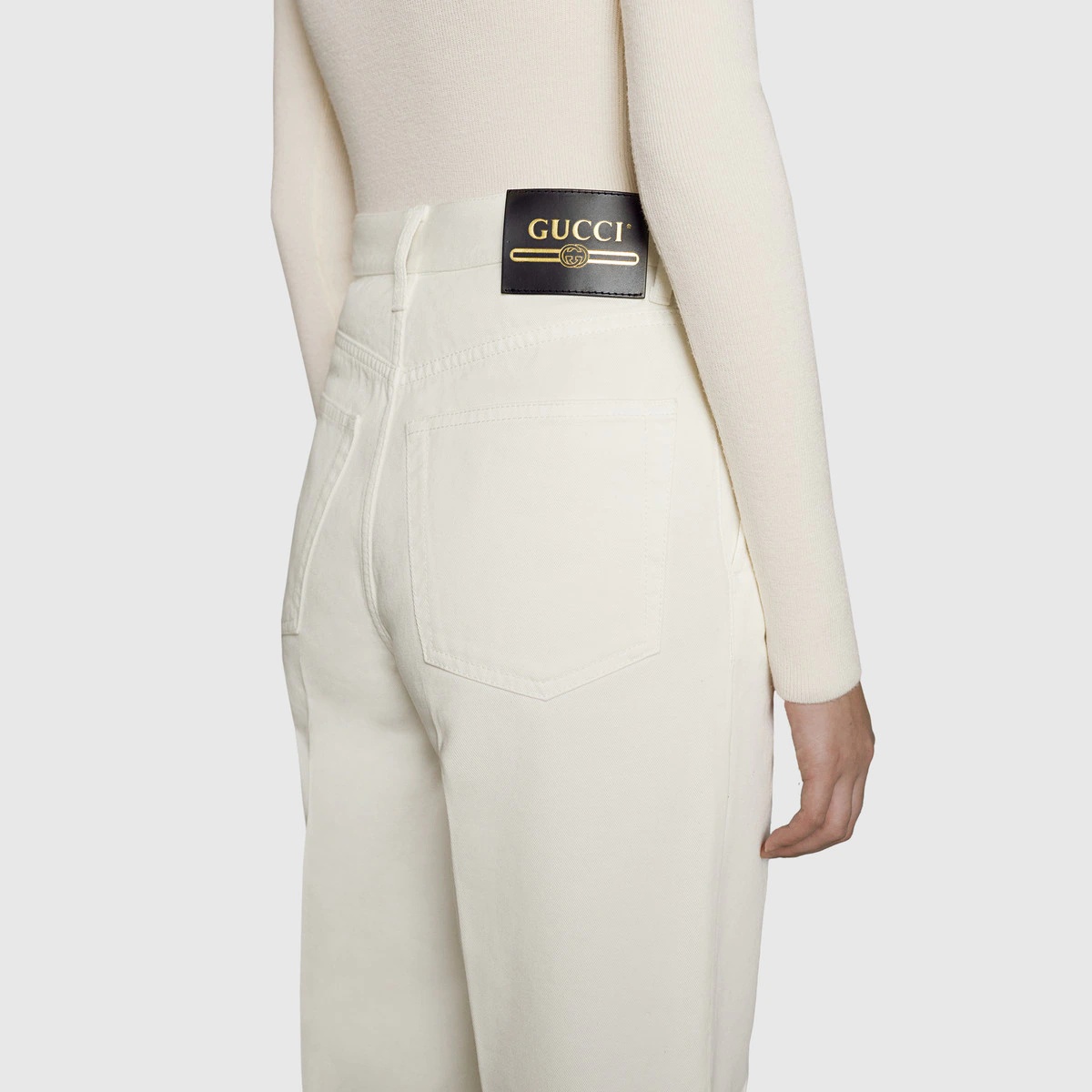 Eco washed organic cotton flare pant - 6