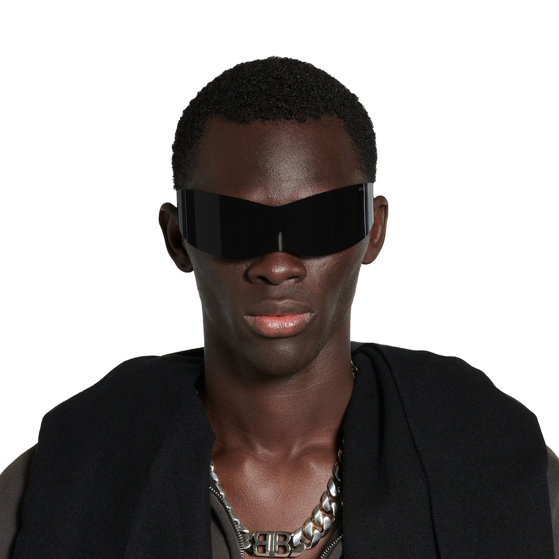 Panther Mask Sunglasses  in Black - 6