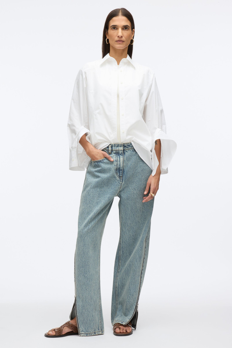 Curve Denim Pant with Zippers 1