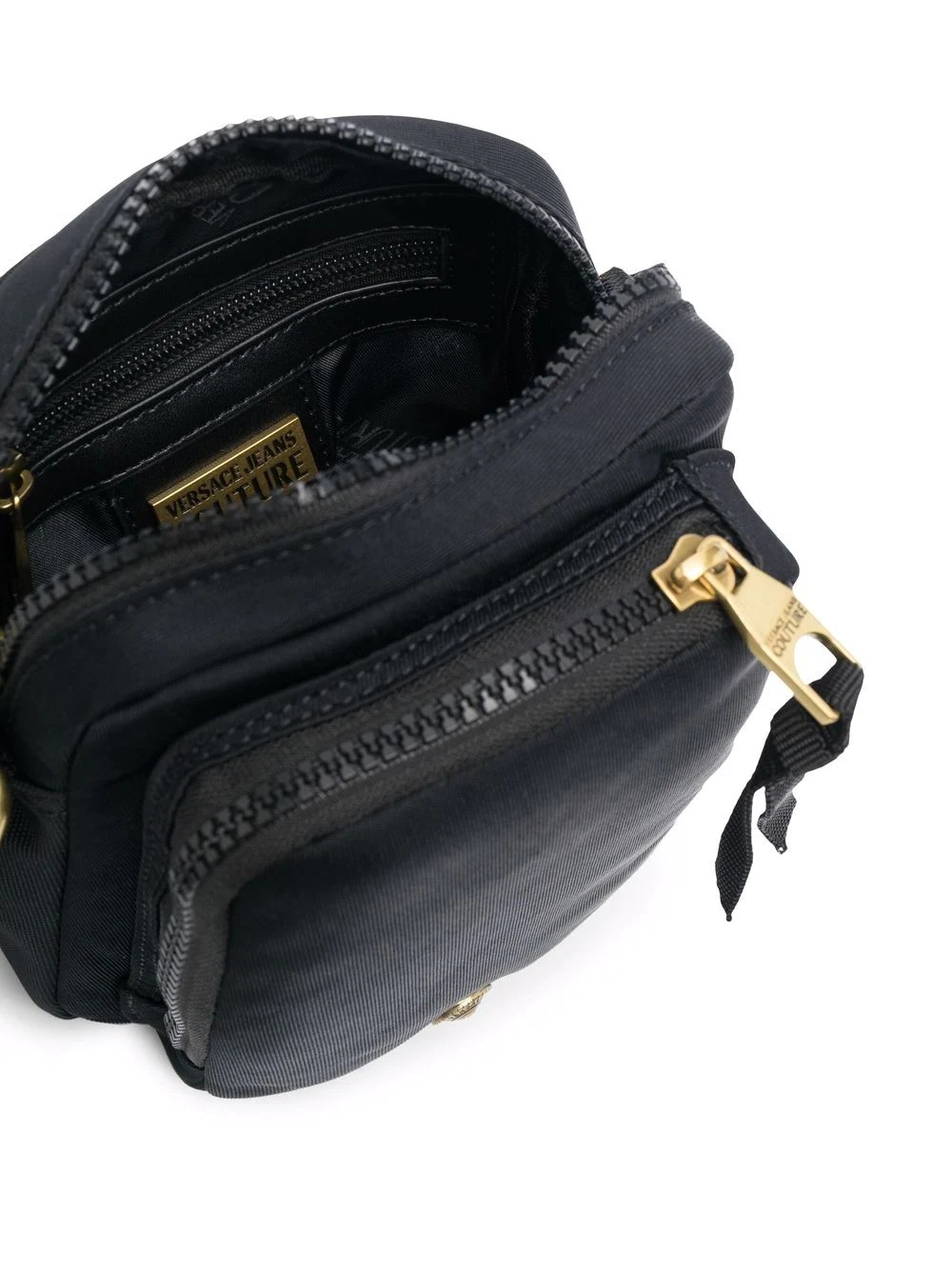 zip detail messenger bag - 5