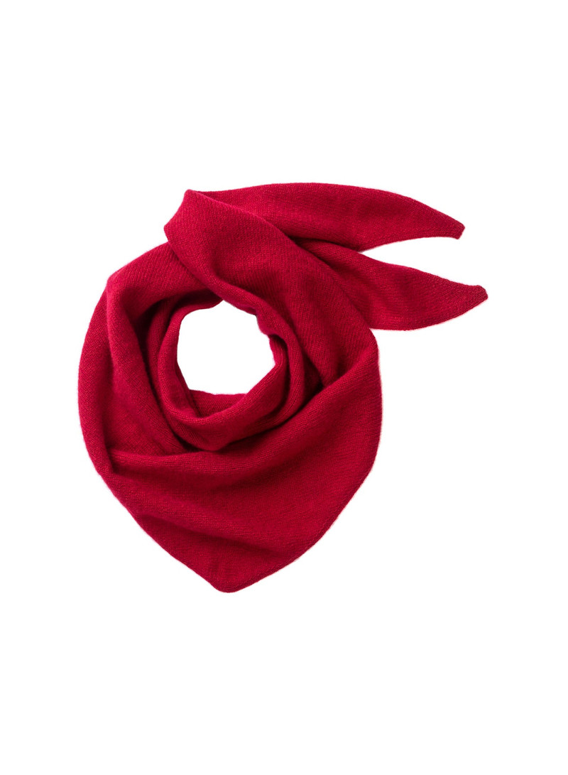Johnstons of Elgin Reel Red Cashmere Bandana outlook