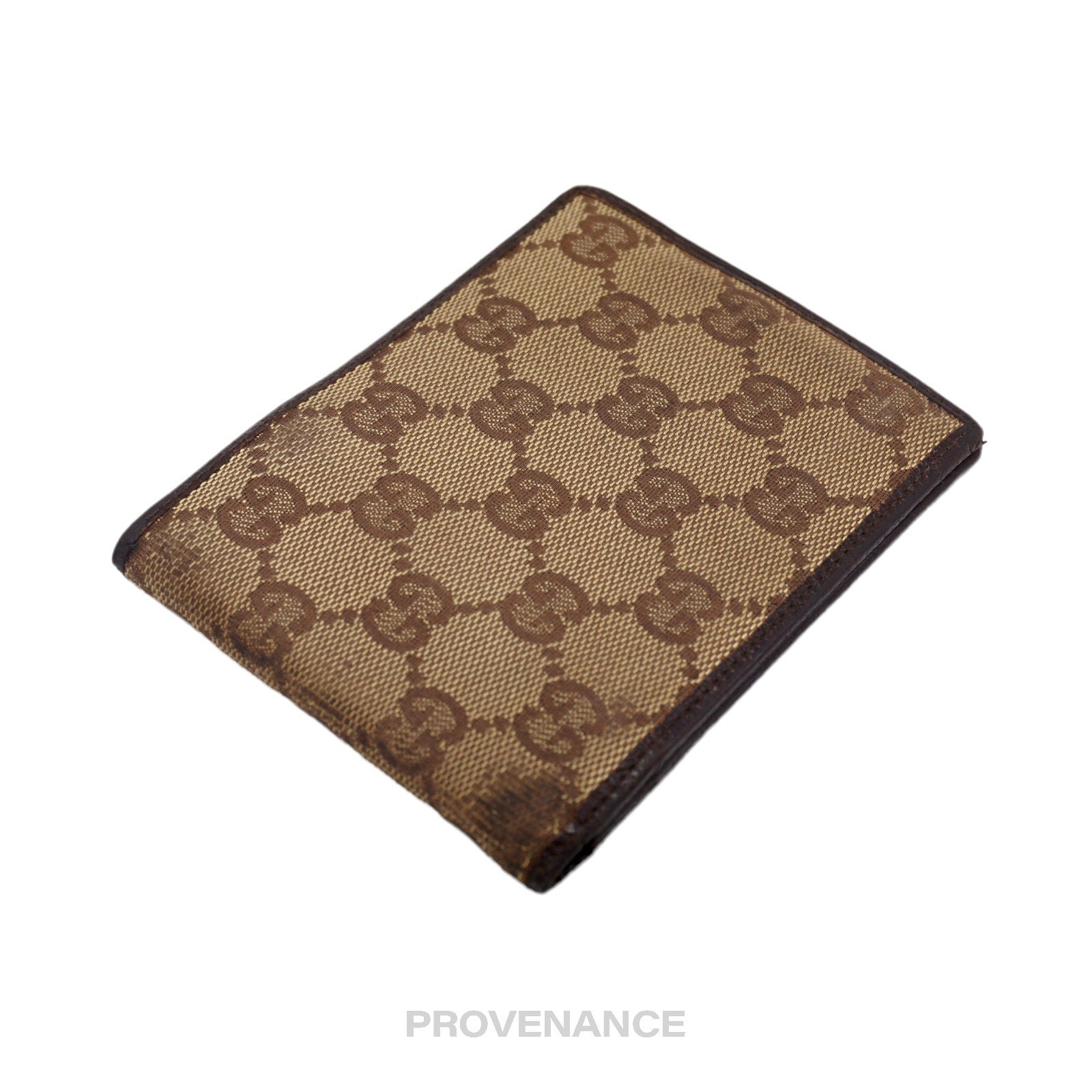 Gucci 6CC Bifold Wallet - GG Canvas Brown - 3