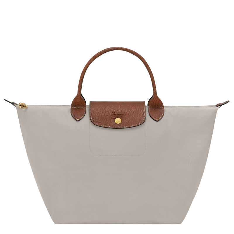 Le Pliage Original M Handbag Pebble - Recycled canvas 1