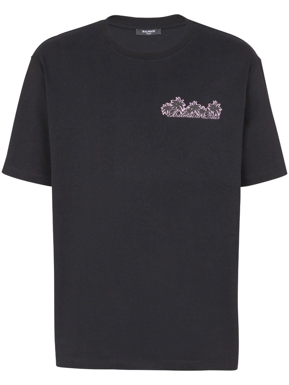 Club-print cotton T-shirt - 1