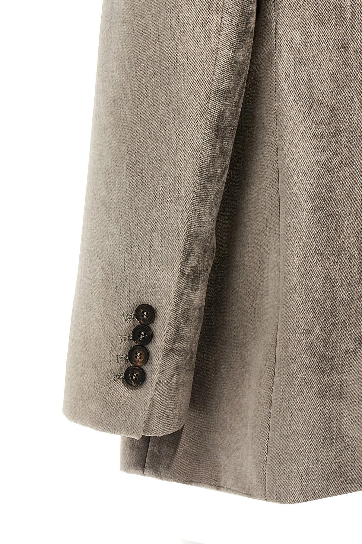 Brunello Cucinelli Women Single-Breasted Chenille Blazer - 4
