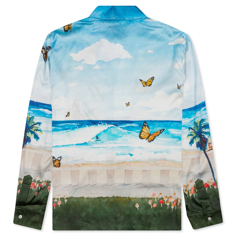 NAHMIAS BUTTERFLY BEACH L/S BUTTON DOWN - BLUE MULTI outlook