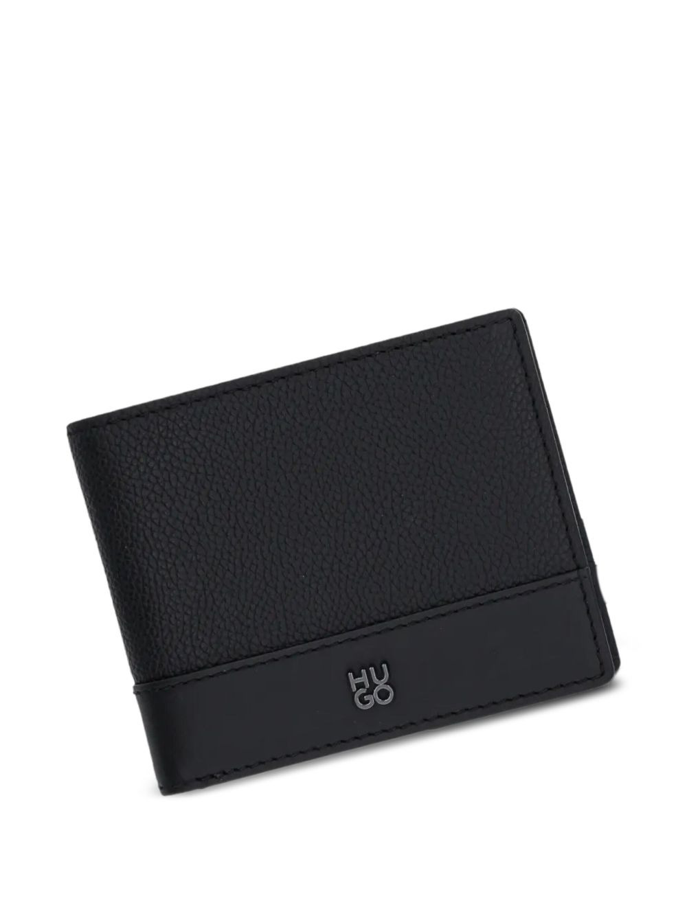 leather panelled wallet - 2