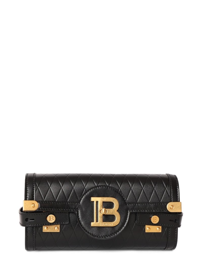 B-buzz 23 embossed leather clutch - 1