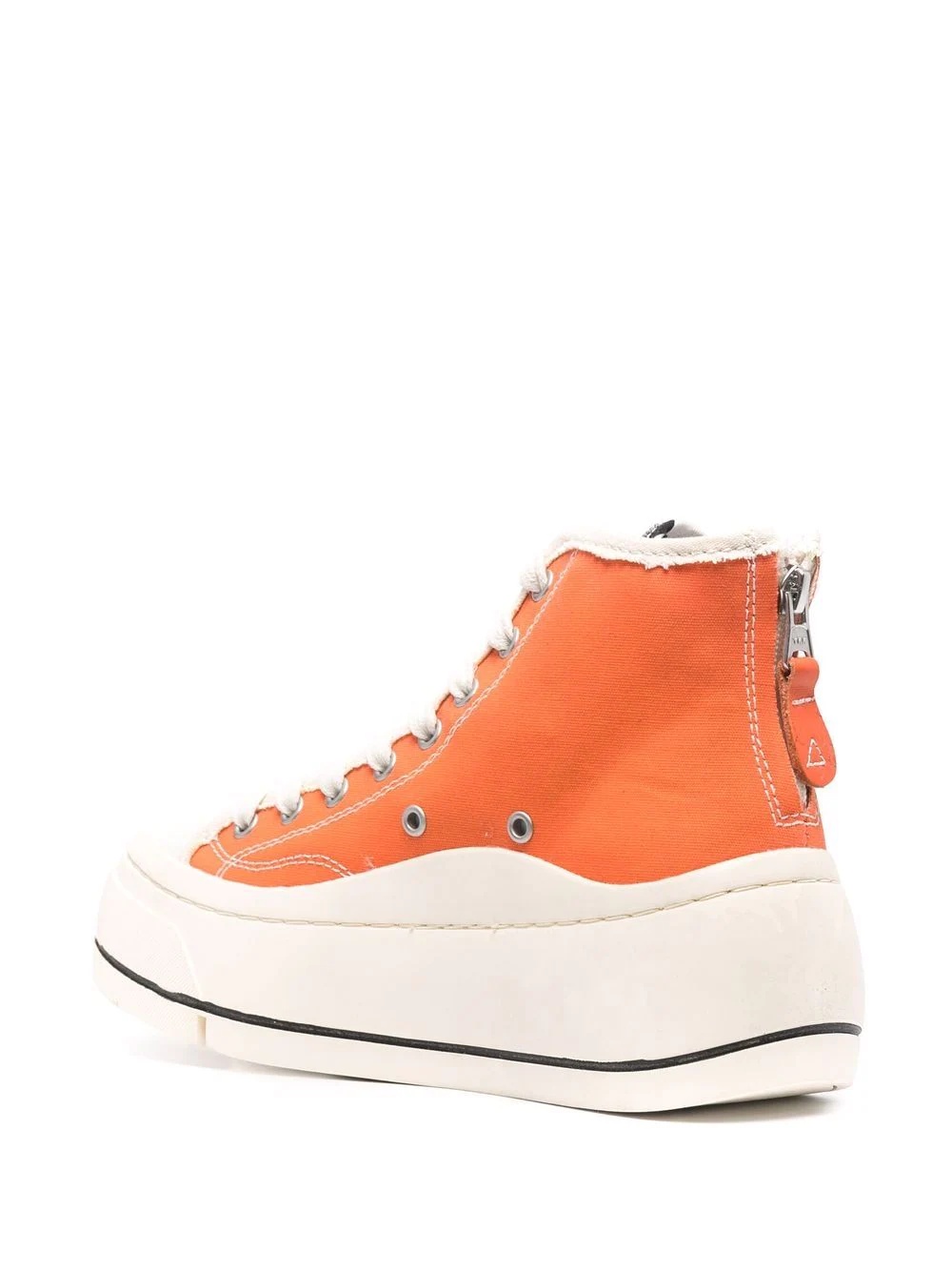 high-top platform sneakers - 3