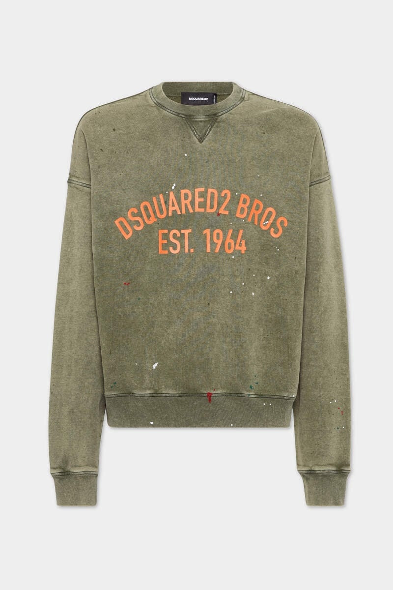 MARBLE DYED WITH VANISH SPOT CYPRO FIT SWEATSHIRT 1