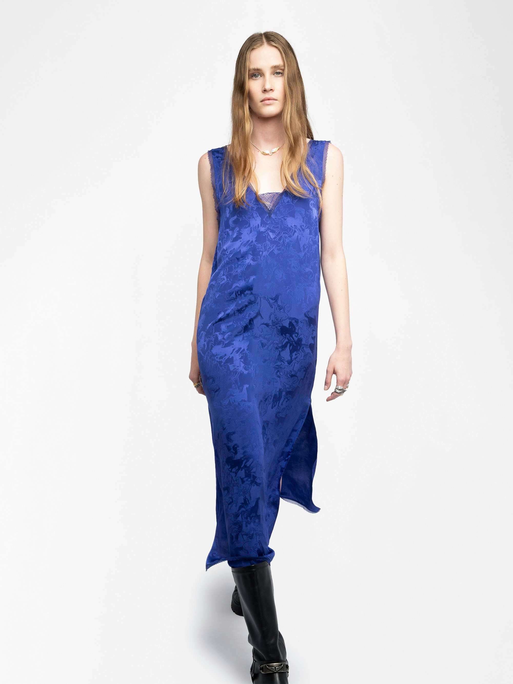 Renzo Silk Dress - 5