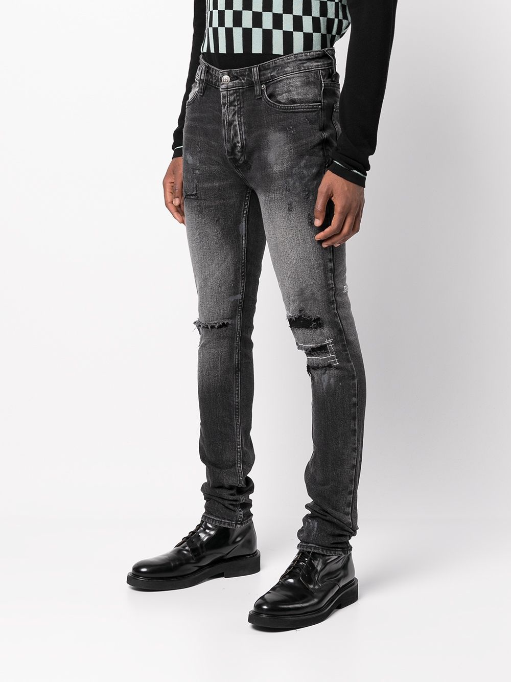Van Winkle Burnt skinny jeans - 3
