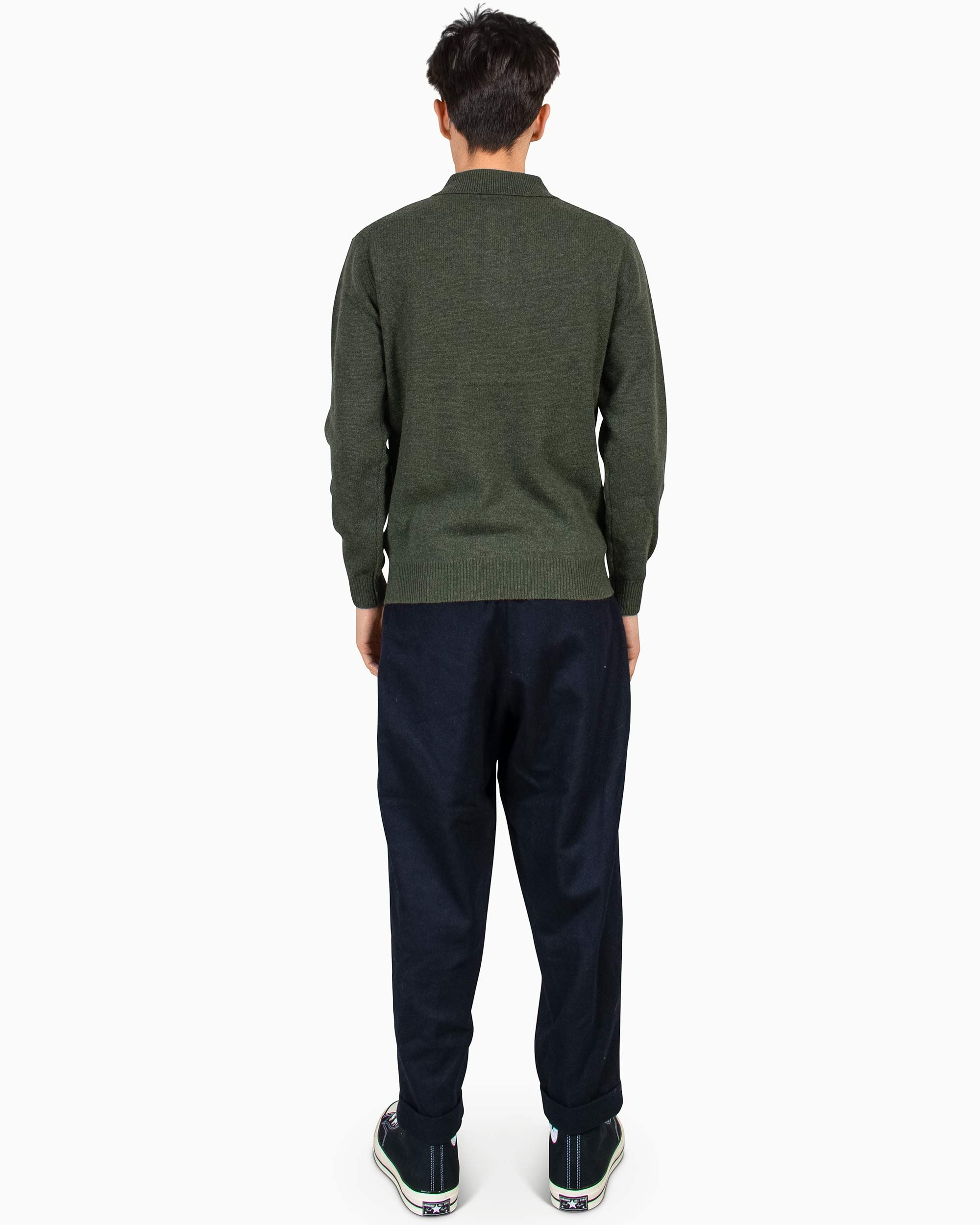 Knit Polo 9G Green - 4