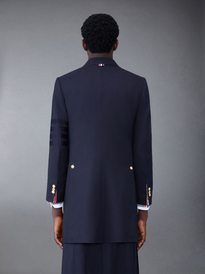Thom Browne Plain Weave 4-bar Classic Overcoat outlook