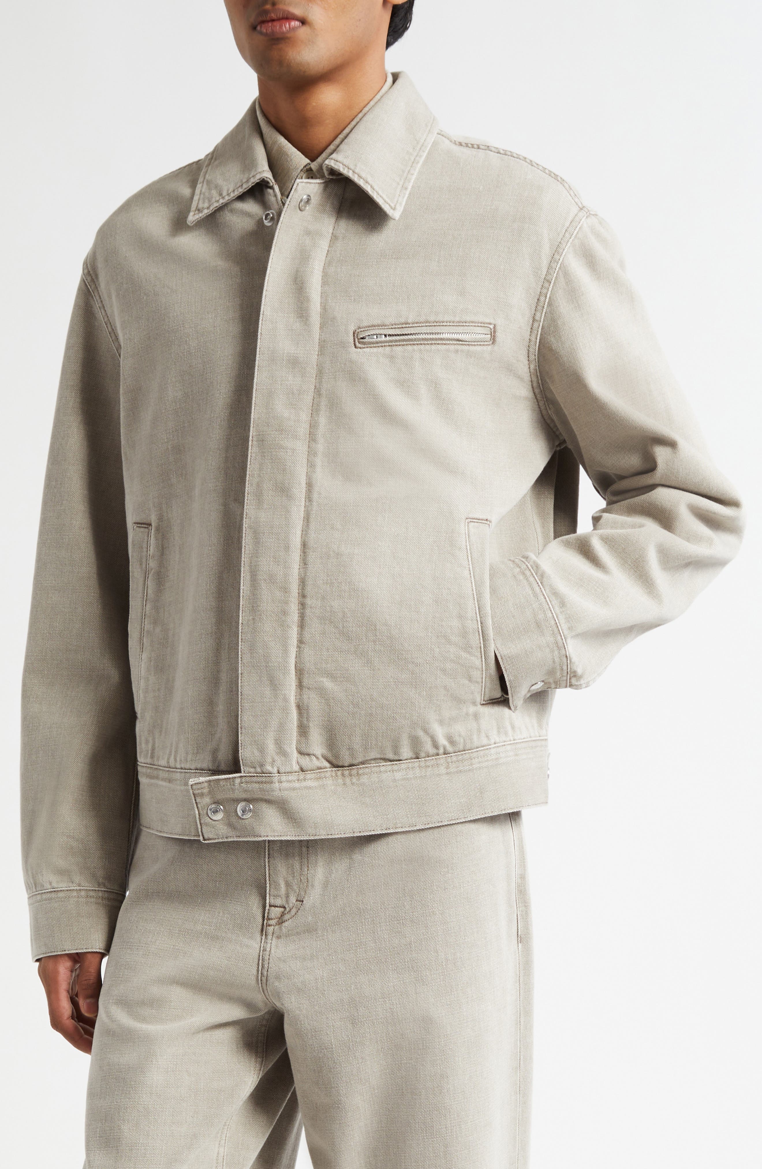 OUR LEGACY Miller Jacket in Vienna Beige Wash at Nordstrom - 5