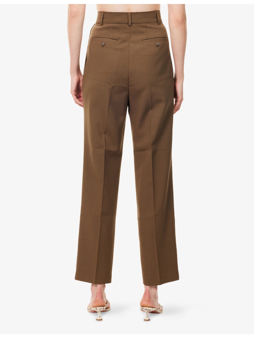 Bea Straight-Leg Stretch-Woven Suit Trousers - 4