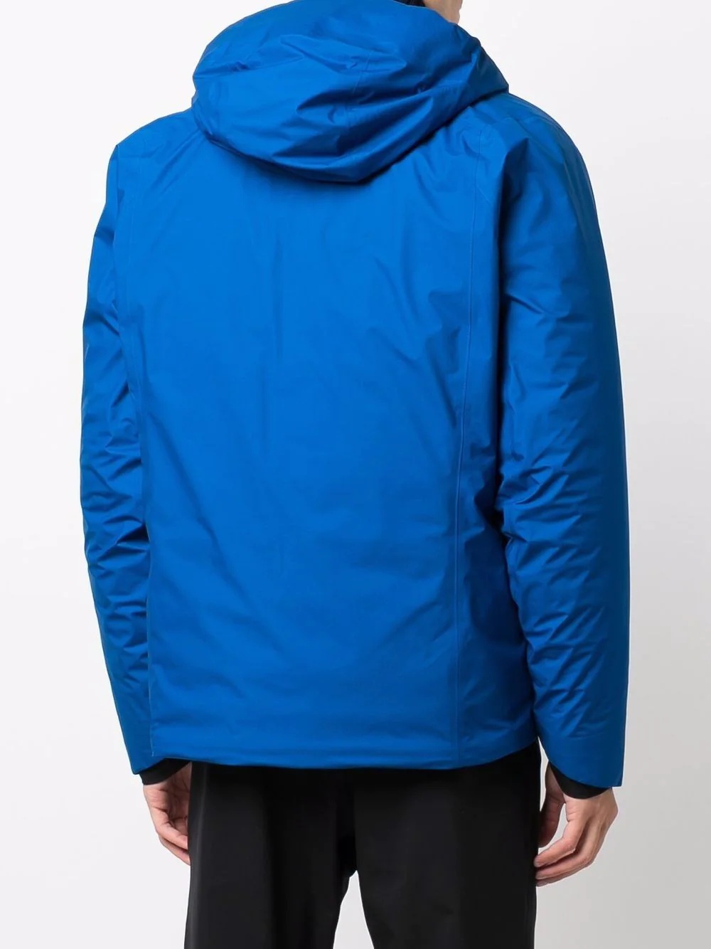 padded hooded down jacket - 4