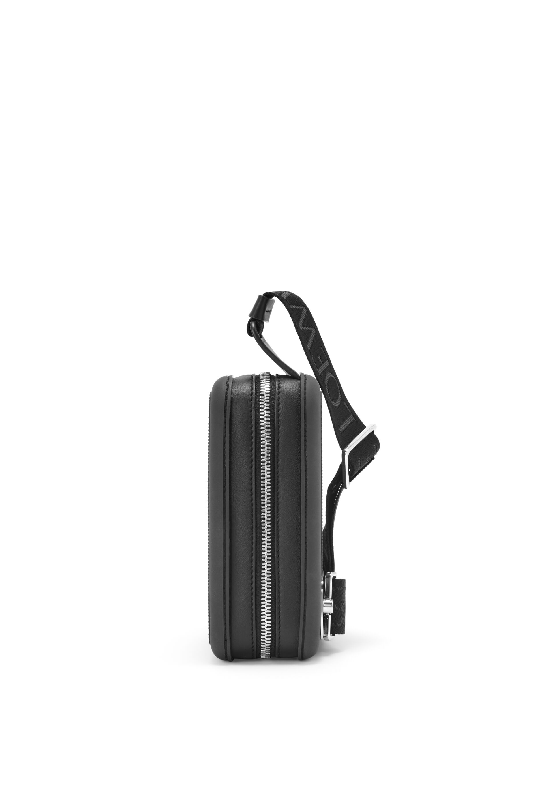 Molded Sling in diamond rubber and calfskin - 4
