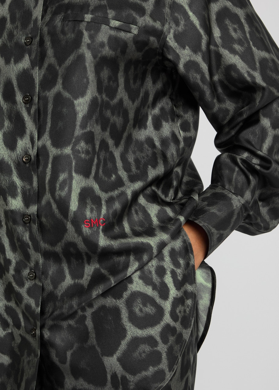 Stella Mccartney Leopard-print Silk Shirt - 5