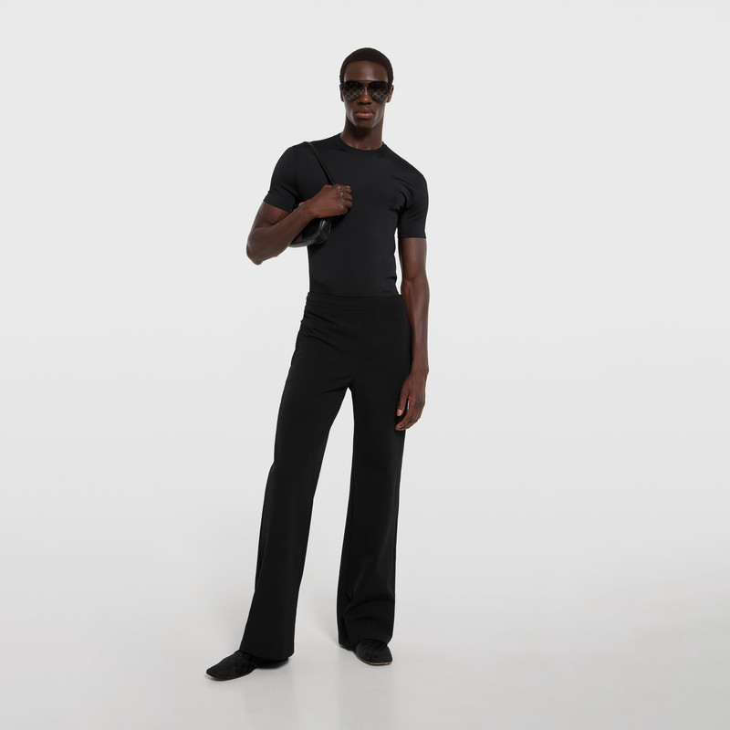 GUCCI Knitted T-shirt with embroidery outlook